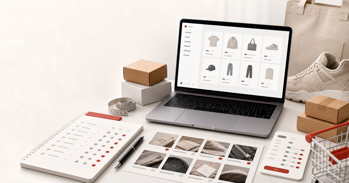 A structured CNFans spreadsheet browsing workflow with category comparison, product photo checks, measurements, and shortlist review